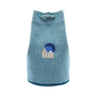 HERMES 愛馬仕 Garden Cabin 後背包 孔雀藍 帆布 H103656M 02