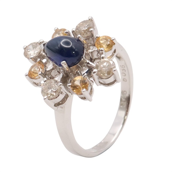 JEWELRY 無品牌珠寶 戒指 藍寶石 18K白金 Sapphire 5.2g