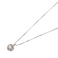 JEWELRY 無品牌珠寶 項鍊 18K白金 鑽石 Diamond 2.69g