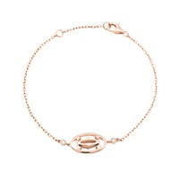 Cartier 卡地亞 C de Cartier 1PD鑽石 手鍊 18K玫瑰金 B6038000
