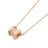 BVLGARI 寶格麗 B.zero1 項鍊 18K玫瑰金 鑽石 357496