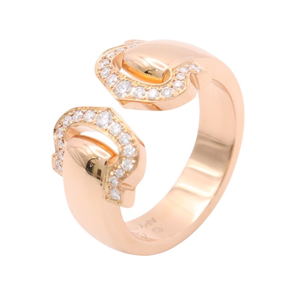 Cartier 卡地亞 C de Cartier 戒指 #50 鑽石 18K玫瑰金 B4073800
