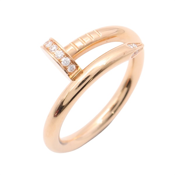 Cartier 卡地亞 Juste Un Clou 戒指 18K玫瑰金 鑽石 B4094800