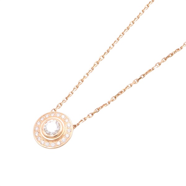 Cartier 卡地亞 d'Amour 項鍊 18K玫瑰金 鑽石 N7412200