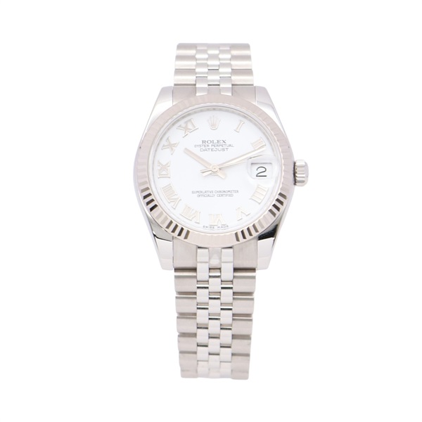 ROLEX 勞力士 Datejust 31 腕錶 白色錶盤 不鏽鋼 178274