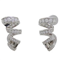 【再降價】18K白金鑲 2.18ct 鑽石 造型 耳環 JEWELRY