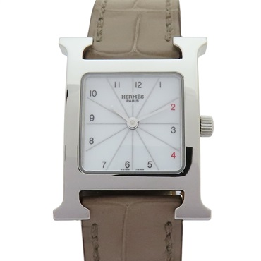 白色錶盤 灰色錶帶 H Watch 腕錶 HH1.210