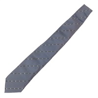灰色 絲綢 領帶