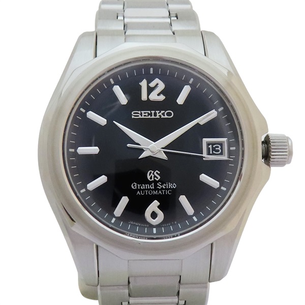 黑色錶盤 精鋼 Grand Seiko GS Mechanical 腕錶 SBGR019