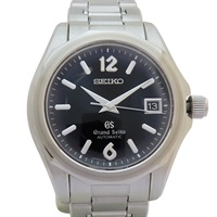 黑色錶盤 精鋼 Grand Seiko GS Mechanical 腕錶 SBGR019