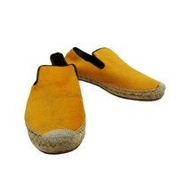 黃色 馬毛 麻黃編織 Espadrille 休閒鞋 38號