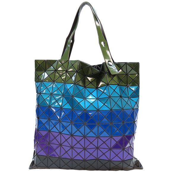 藍/紫/黑色 PVC手提包