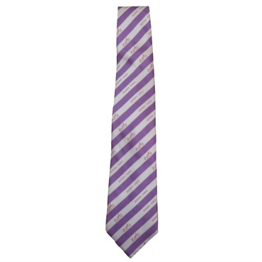 紫色 真絲 斜紋 領帶