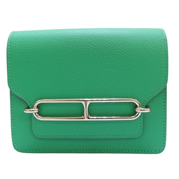 【再降價】綠色 牛皮 Roulis Slim Wallet 錢包/腰包 Z刻 AM.005.UH