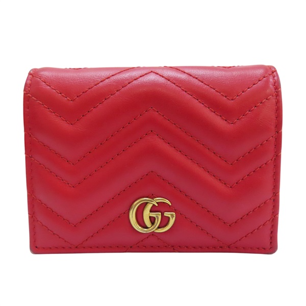 【再降價】紅色 牛皮 扣式短夾