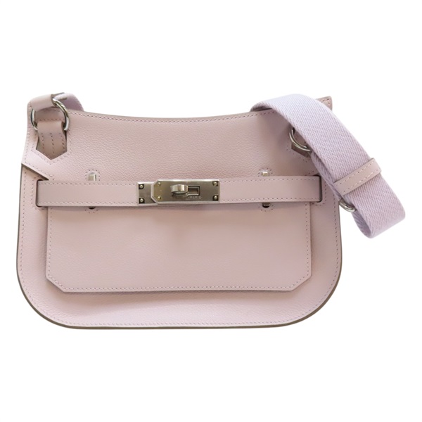 紫色 Evercolor皮革 Jypsiere Mini 肩背包 B刻 銀扣