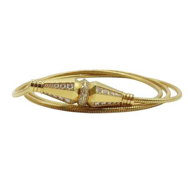 18K黄金 Jack de Boucheron系列 三圈 手鍊 JBT00756