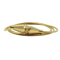 18K黄金 Jack de Boucheron系列 三圈 手鍊 JBT00756