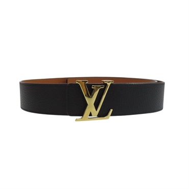 黑色 棕色 牛皮 LV Initials 40毫米 雙面 皮帶 M9151