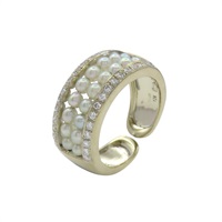【再降價】12K黃金 珍珠戒指 #9【JEWELRY 無品牌珠寶】【JEWELRY 無品牌珠寶】 Pearl Diamond 5.95g