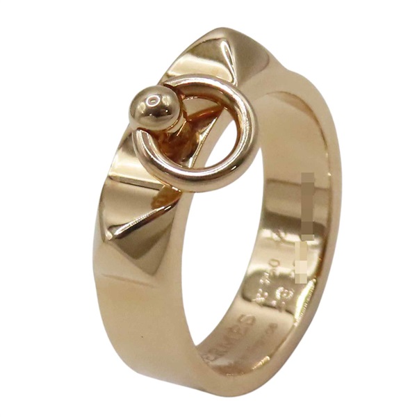 【再降價】18K玫瑰金 Collier de chien 戒指【HERMES 愛馬仕】 23AK164720