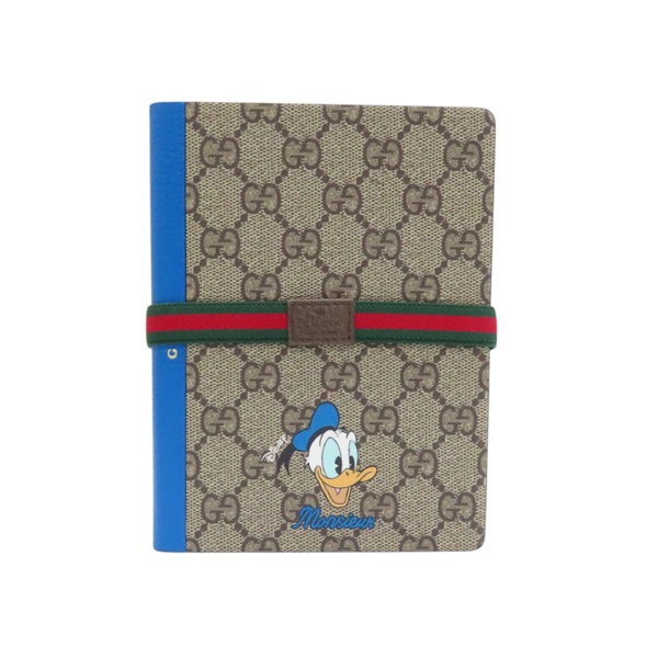 【再降價】X DISNEY 烏木色 GG Supreme 唐老鴨【GUCCI 古馳】