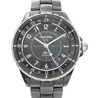 黑色錶盤 陶瓷 不鏽鋼 J12 GMT 腕錶 H3102