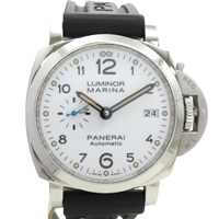 白色錶盤 膠帶 Luminor Marina 1950 腕錶 PAM01523