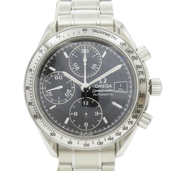 【再降價】黑色錶盤 不鏽鋼 Speedmaster Date 腕錶【OMEGA 歐米茄 】 3513.50