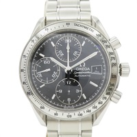 【再降價】黑色錶盤 不鏽鋼 Speedmaster Date 腕錶【OMEGA 歐米茄 】 3513.50