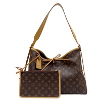 棕色 原花 帆布 CarryAll MM 肩背包 托特包 M46197