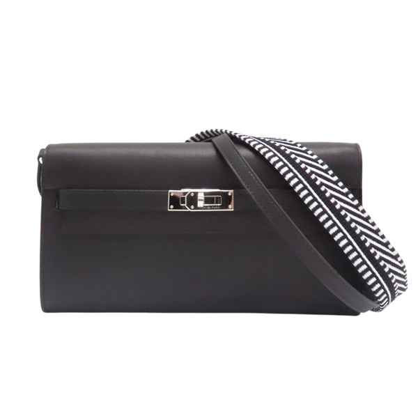 【再降價】黑色 Evercolor牛革 Kelly To Go 肩背包 B刻【HERMES 愛馬仕】