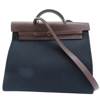 Herbag Zip 39 兩用包 黑色 帆布 □M刻