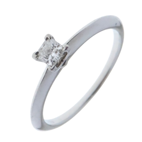 【再降價】銀色 Pt950鉑金 鑽石 戒指【Tiffany & Co 蒂芬妮】