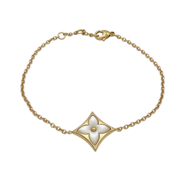 18K玫瑰金 母貝 Color Blossom Star 手鍊 Q95466【LOUIS VUITTON 路易威登】 Q95466