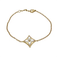 18K玫瑰金 母貝 Color Blossom Star 手鍊 Q95466【LOUIS VUITTON 路易威登】 Q95466