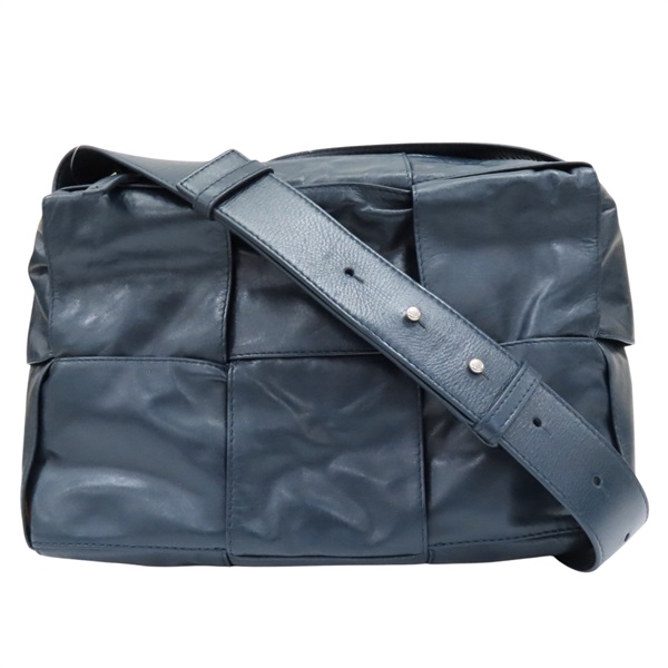 藍色 牛皮 肩背包