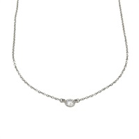 PT950鉑金 鑽石 By The Yard 項鍊【Tiffany＆Co 蒂芬妮】