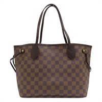【再降價】棕色 棋盤格 帆布 Neverfull PM 肩背包 托特包【LOUIS VUITTON LV 路易威登】 N51109