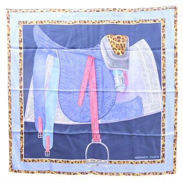 紫色 絲綢 方巾 90*90