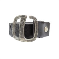 黑色 牛皮 皮帶【Salvatore Ferragamo 費拉格慕】 105cm