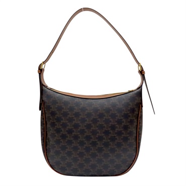 棕色 帆布 Heloise Cuir Triomphe 肩背包