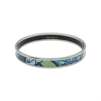 【再降價】藍/綠色 漆面 Enamel PM 手環【HERMES 愛馬仕】