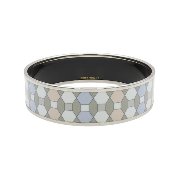 粉/藍/白/灰 琺瑯 鍍金屬 Caleche 手環