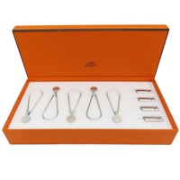 【再降價】銀色 絲巾掛勾【HERMES 愛馬仕】