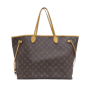 棕色 原花帆布 Neverfull GM 肩背包 托特包 M40157