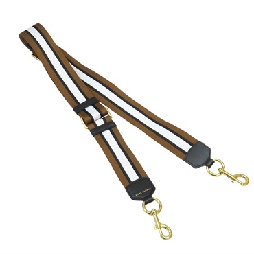 棕色 白色條紋 帆布 【MARC JACOBS 馬克·雅各布斯】