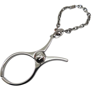 銀色鍍金 Filou glove clip 手套夾【HERMES 愛馬仕】 H000833G