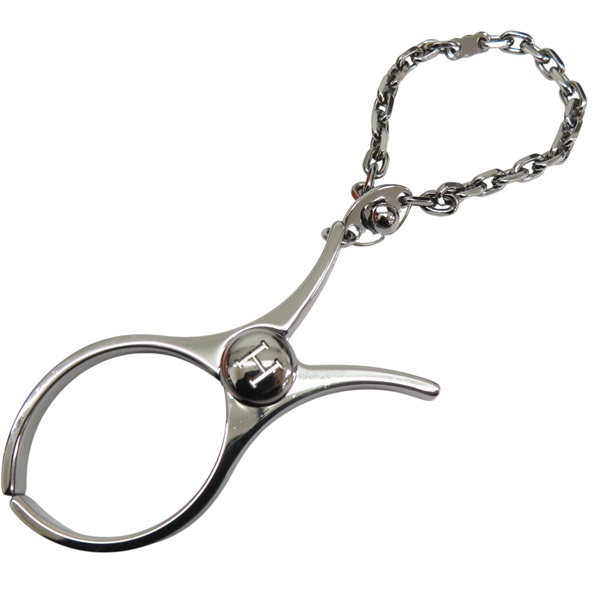 銀色鍍金 Filou glove clip 手套夾【HERMES 愛馬仕】 H000833G