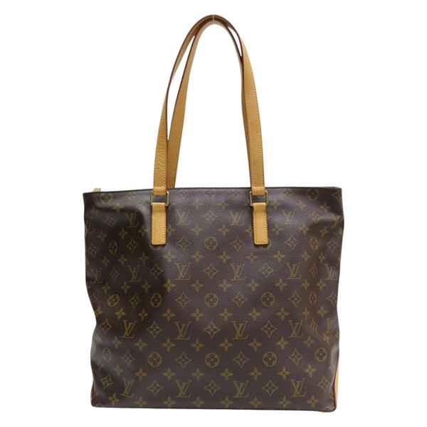 棕色 原花 帆布 托特包 M51151